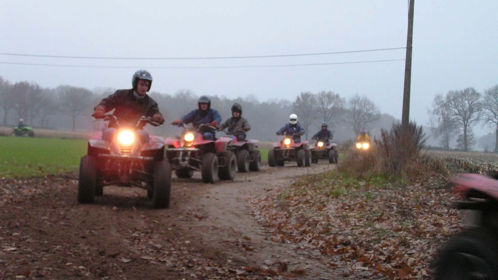 Quad route, quad tocht. Off the road quadrijden in limburg, ardennen en hageland.
